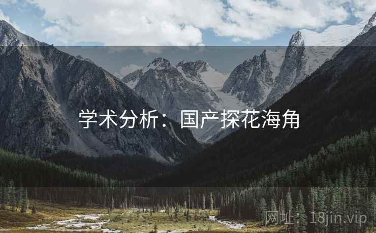 学术分析：国产探花海角