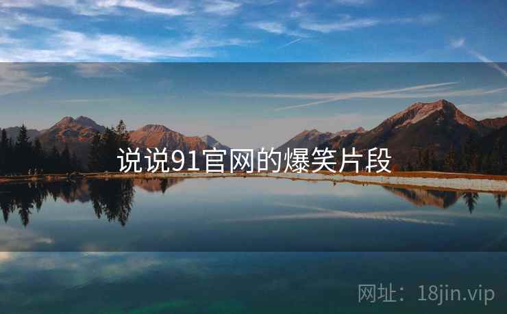 说说91官网的爆笑片段