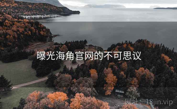 曝光海角官网的不可思议